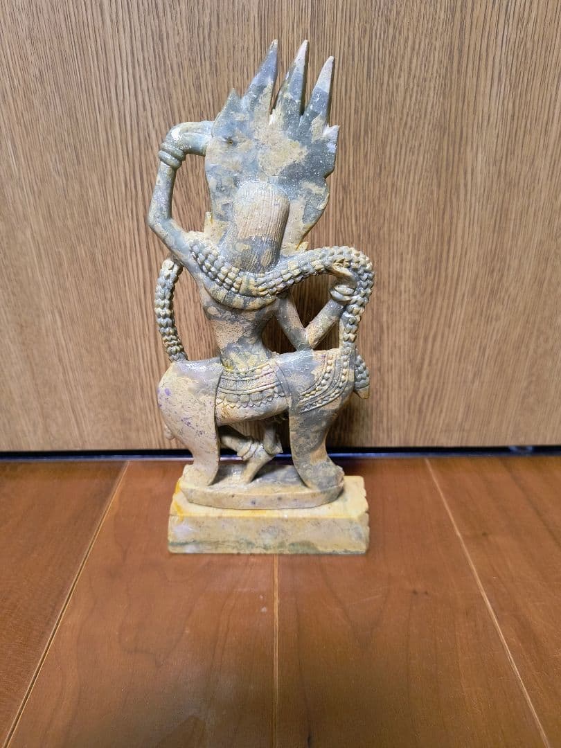 カンボジア　アプサラ像　翡翠　希少　レア　美品