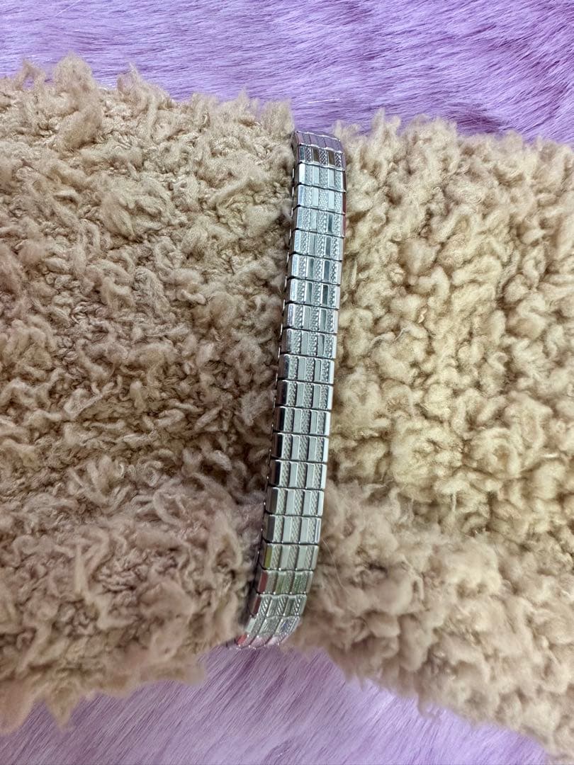 ズニ族　シルバー　ミッキー腕時計