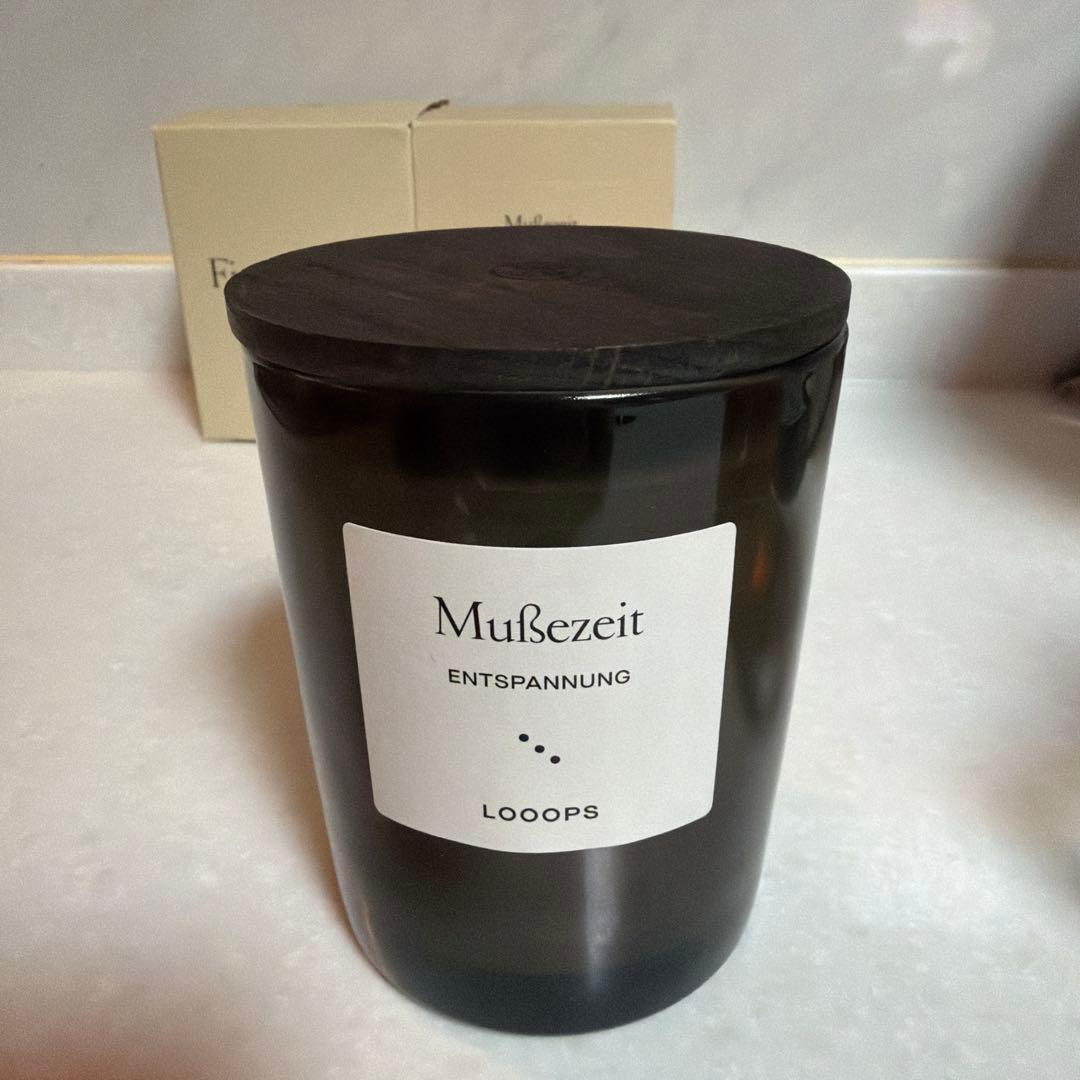 LOOOPS アロマキャンドル MuBezeitラベンダージュニパー未使用