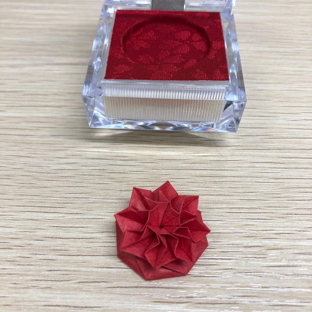 ご縁花 縁起物 精巧な折り紙