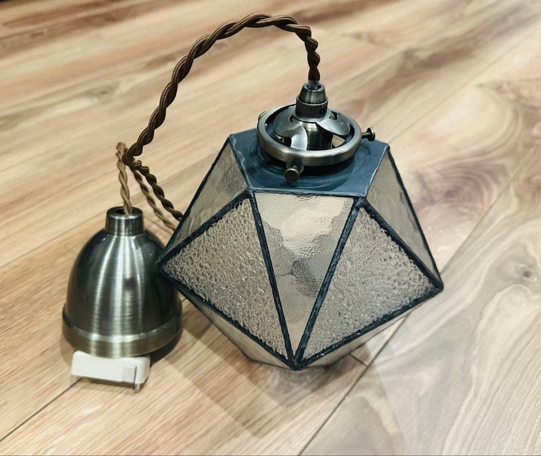 【新品未使用】インターフォルムペンダントライトマリーズ ダングル3クリア照明