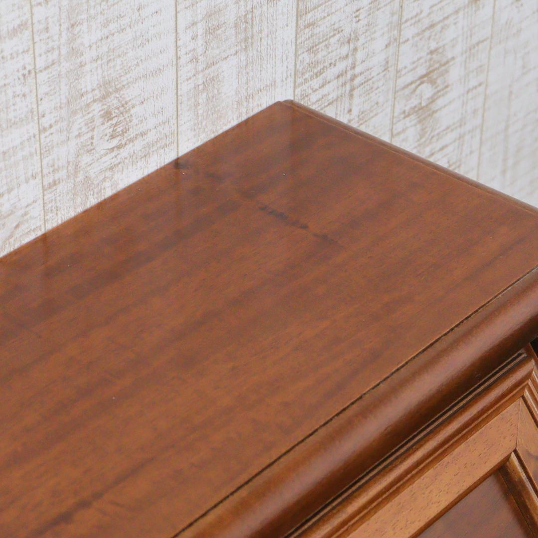 管理126-2 イタリア ライティング ビューロー 机 木製 完成品 デスク