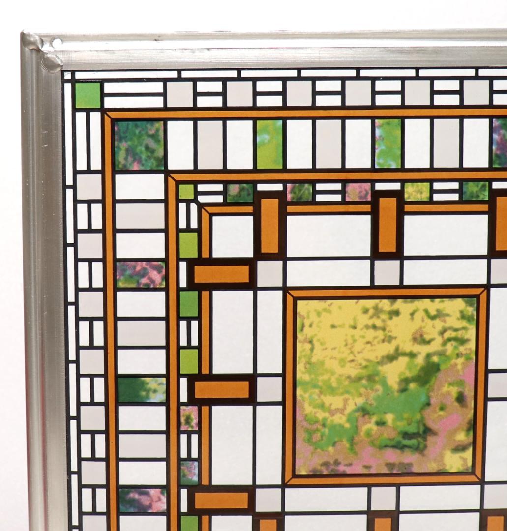 フランク・ロイド・ライト ダーウィン Dマーティン邸 ヴィンテージステンドグラス