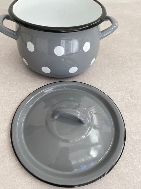 レトロ可愛い♡旧emalia olkuszキャセロール　希少カラー