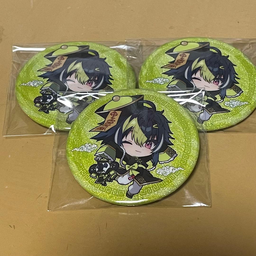 最終値下げ 伊波ライ 2周年 缶バッジ ミニキャラ - メルカリ