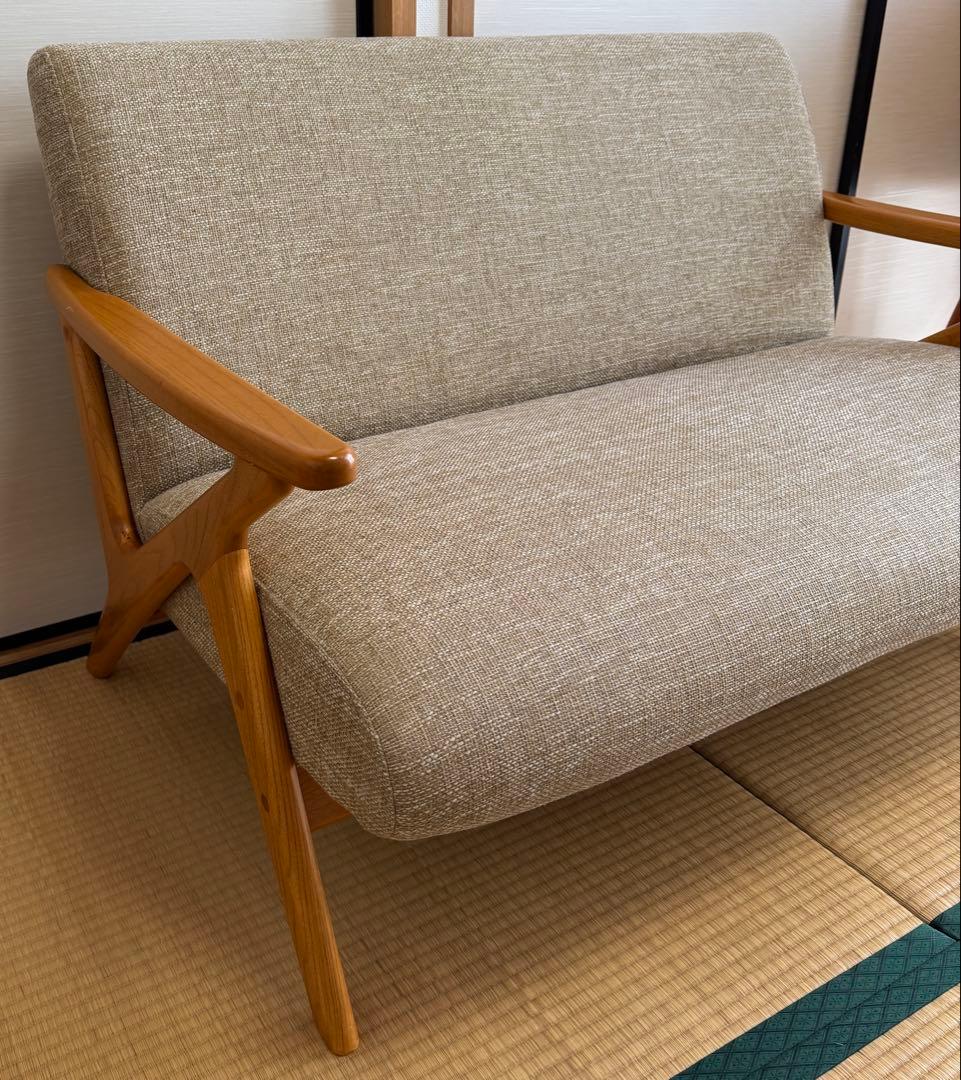 廃盤　unico◆ウニコ◆FIVE◆2シーターソファー/二人掛け