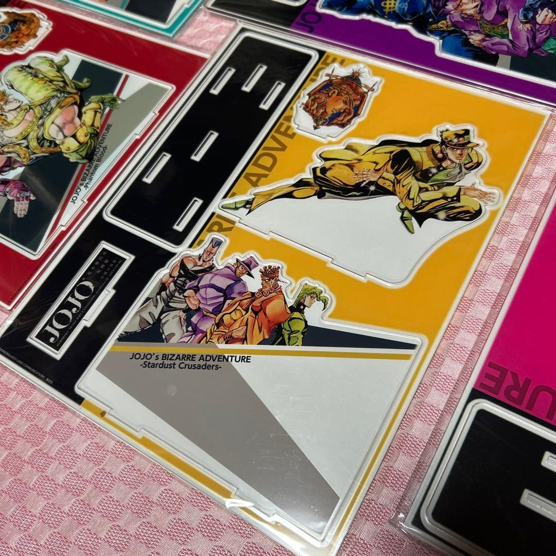 ジョジョ 荒木飛呂彦原画展 JOJO -冒険の波紋- アクリルスタンド 全8