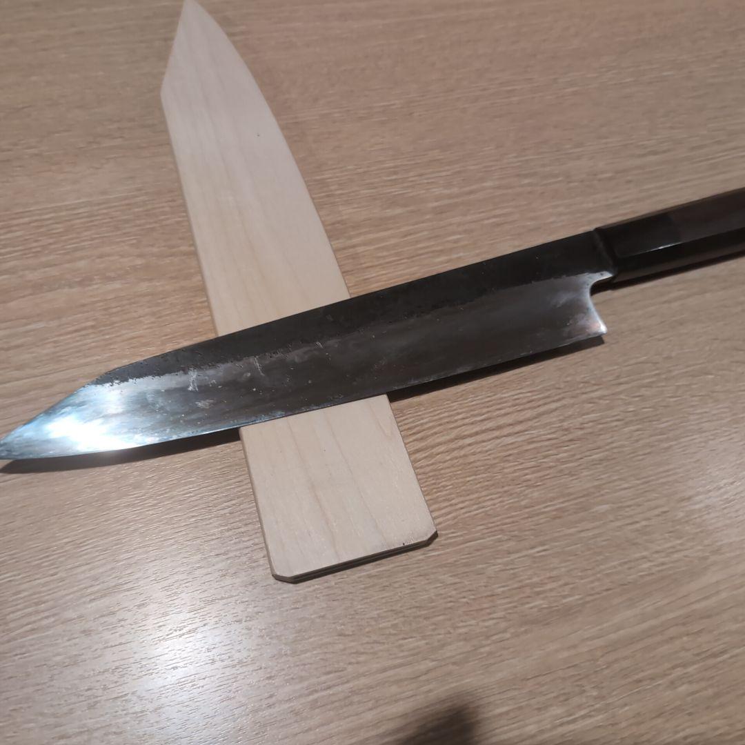 秋友義彦作　切付け牛刀　甲伏せ