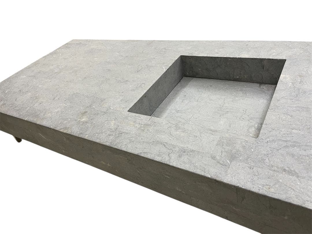 日本フクラ　センターテーブル　ELT001 フクラ　テーブル　ローテーブル　石材