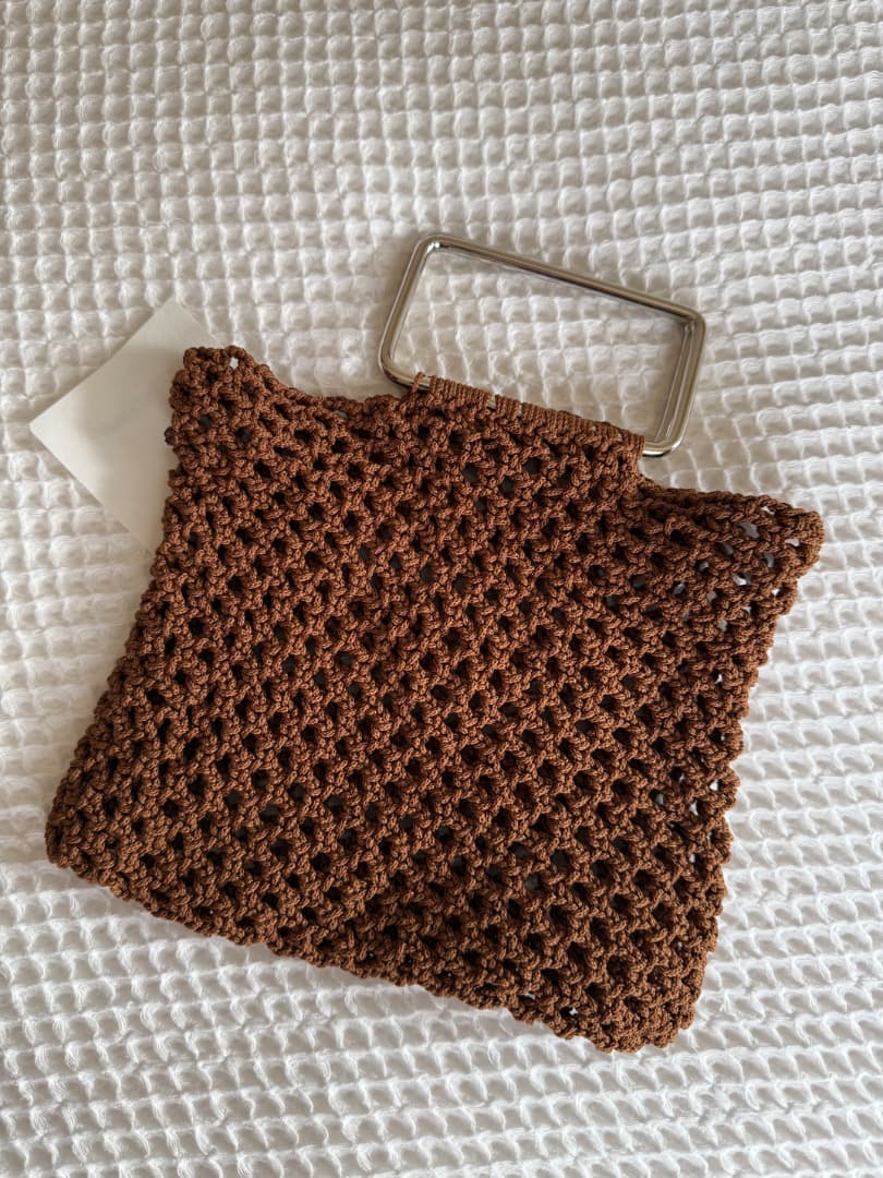 新品未使用　MANY RHIZOMES 手作りクラッチバッグ