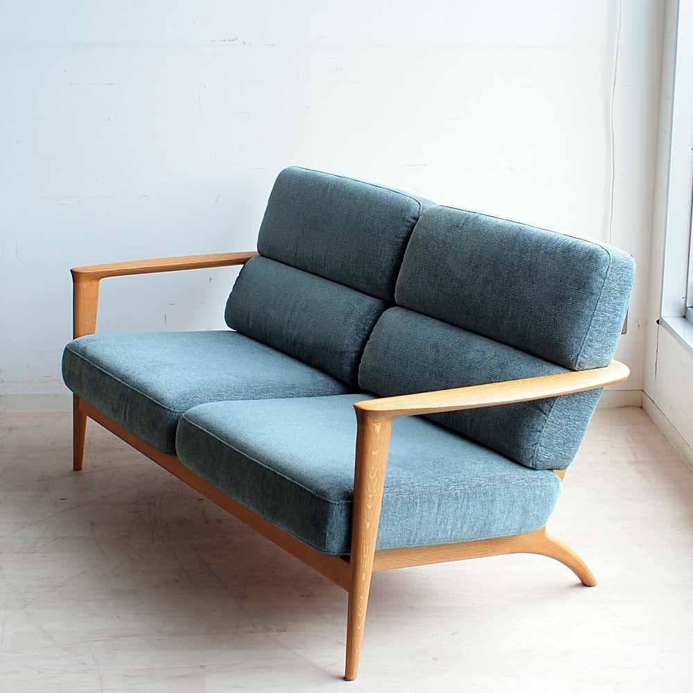 飛騨産業 キツツキ セオト/SEOTO ソファ 定価43万 ZR24416