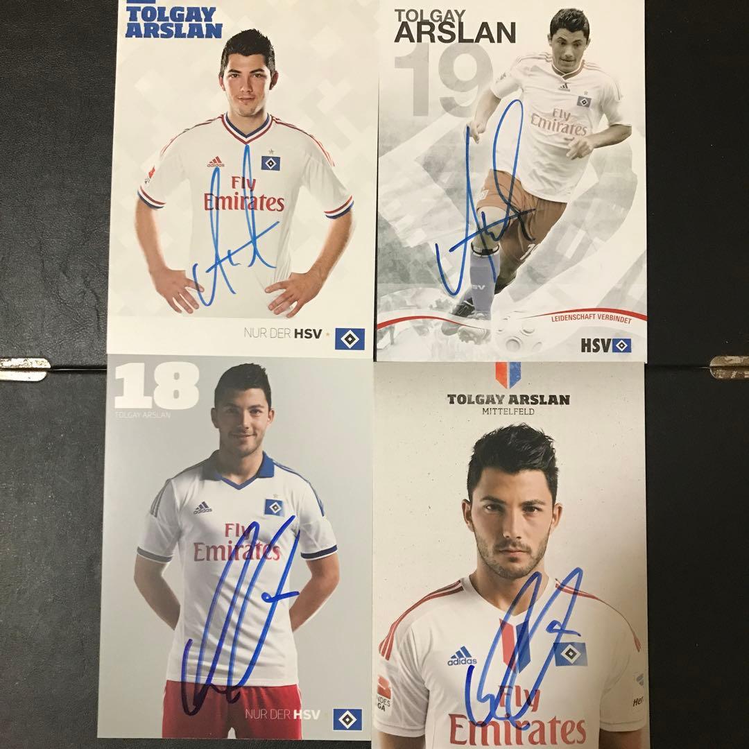 トルガイ・アルスラン 直筆サインカード 4枚！ サンフレッチェ広島