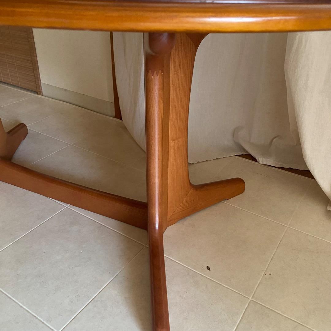 北欧　アンティーク　センターテーブル　机　チーク材　ヴィンテージ　デンマーク