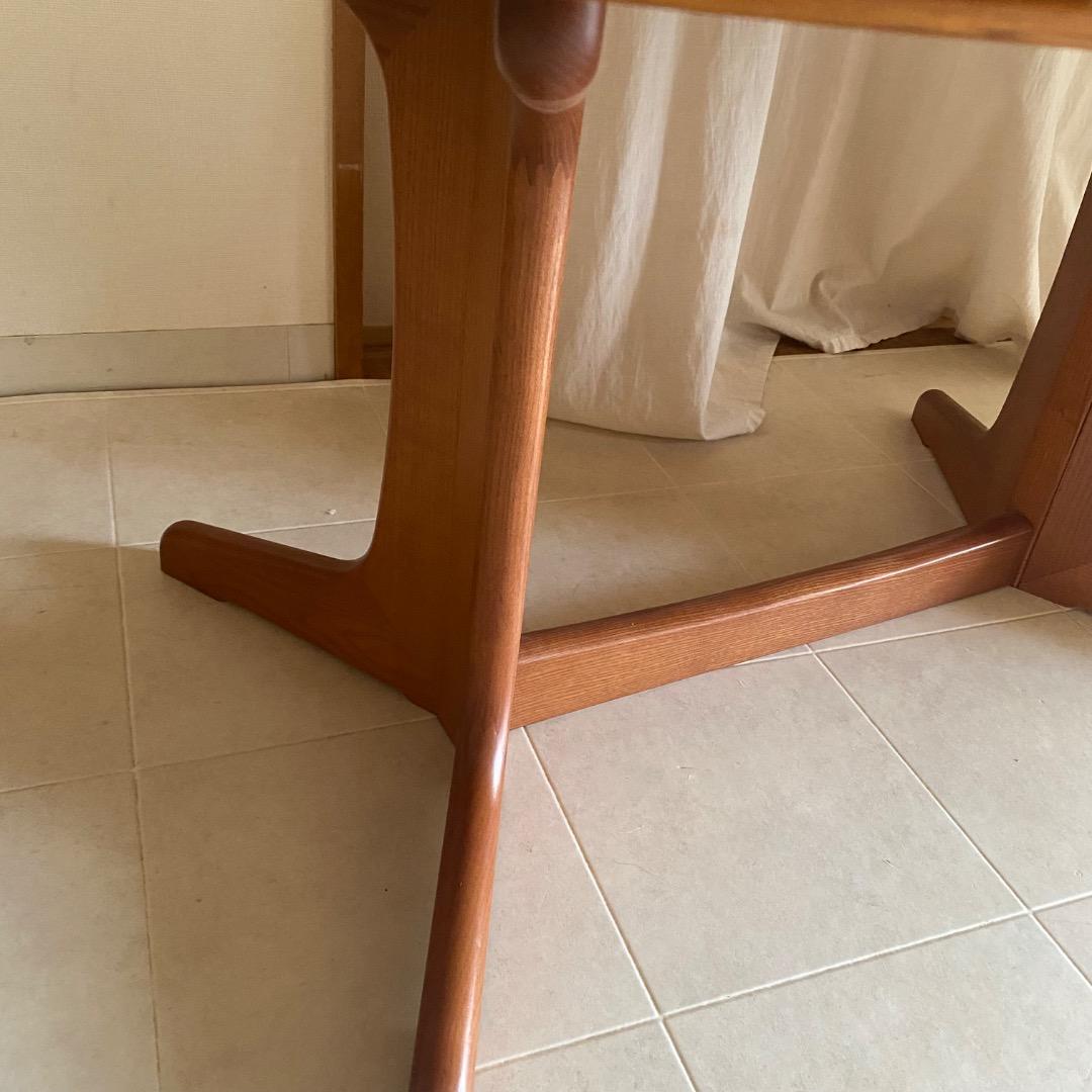 北欧　アンティーク　センターテーブル　机　チーク材　ヴィンテージ　デンマーク