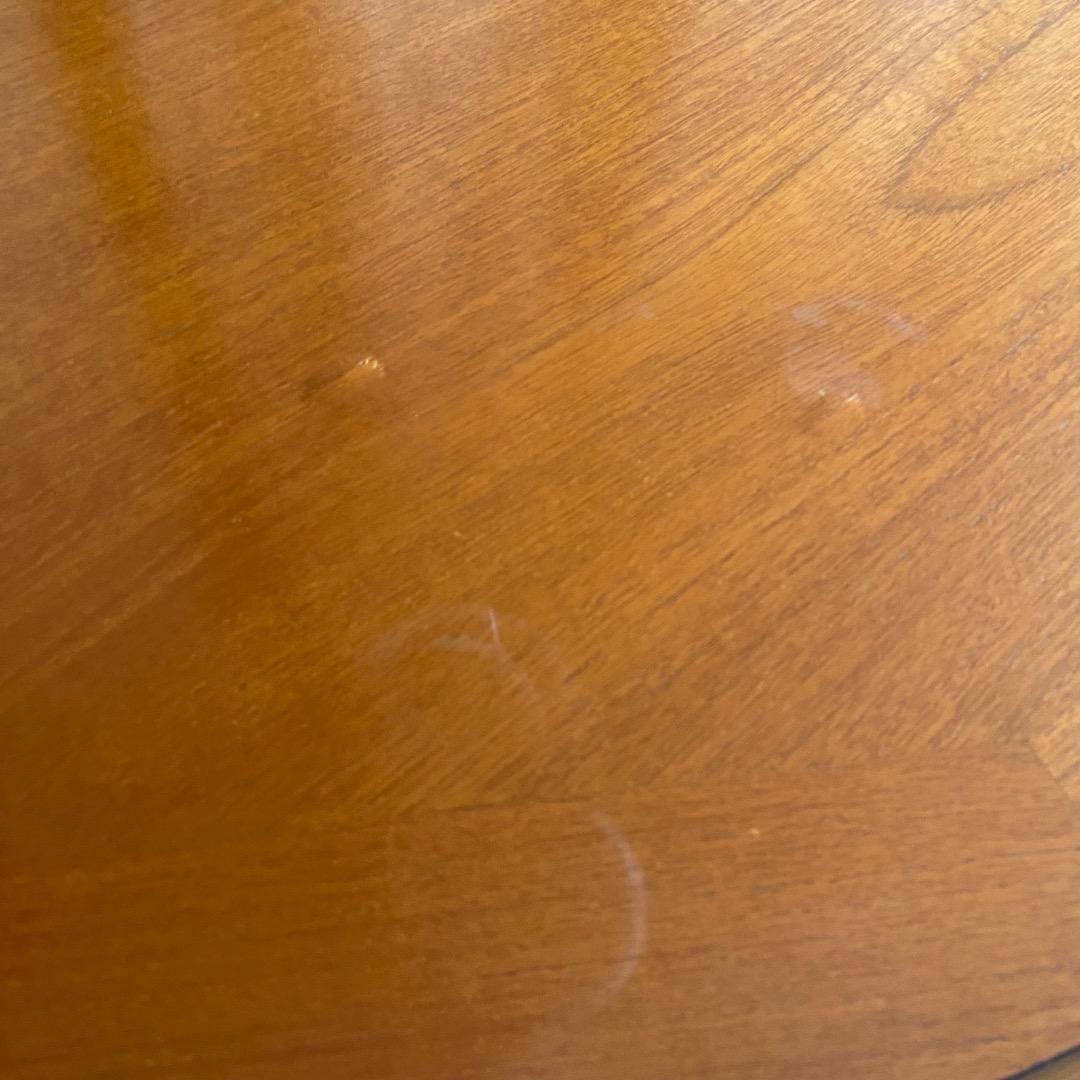 北欧　アンティーク　センターテーブル　机　チーク材　ヴィンテージ　デンマーク