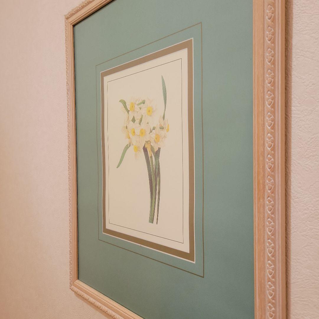 ◆絵 画 額縁 お花 ◆