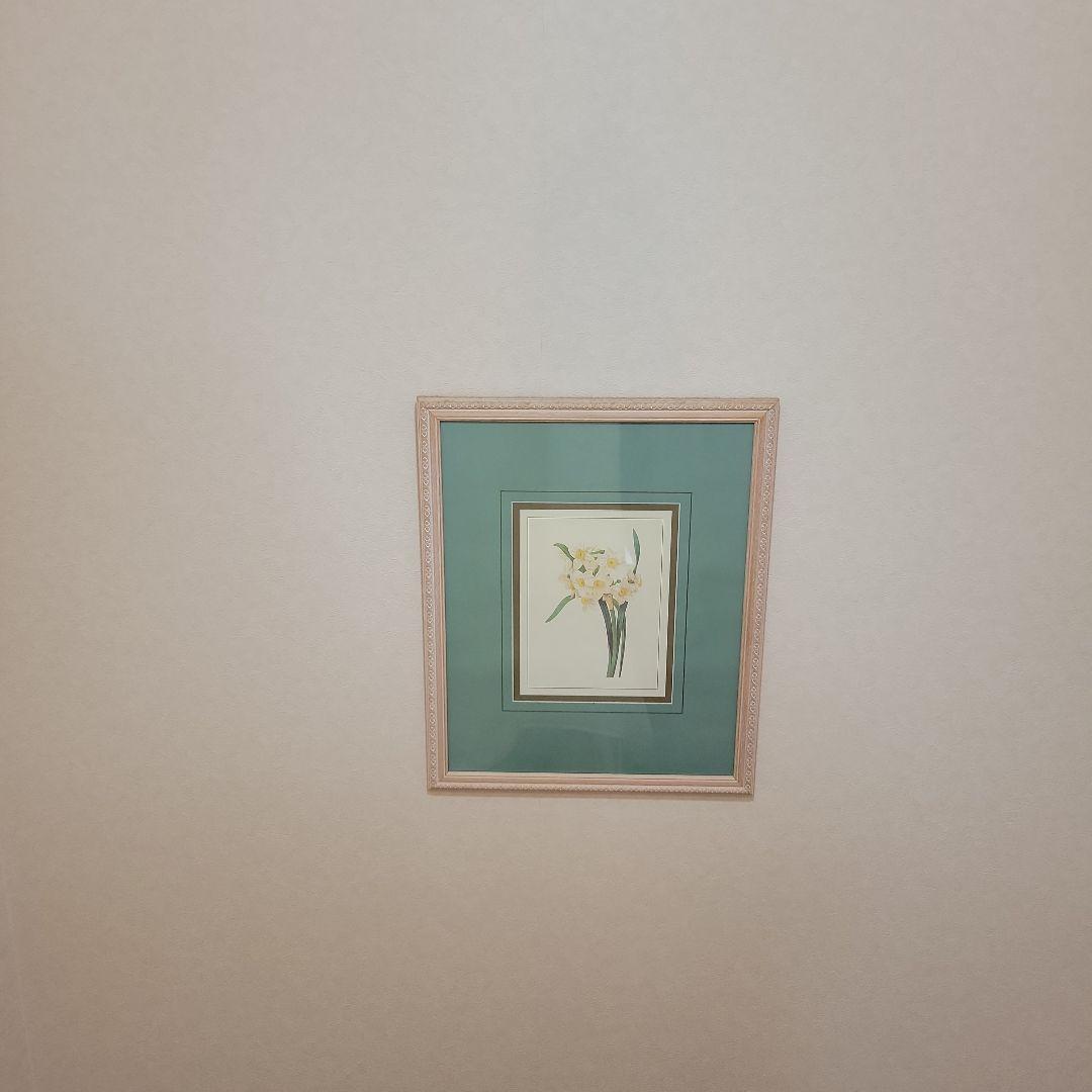 ◆絵 画 額縁 お花 ◆