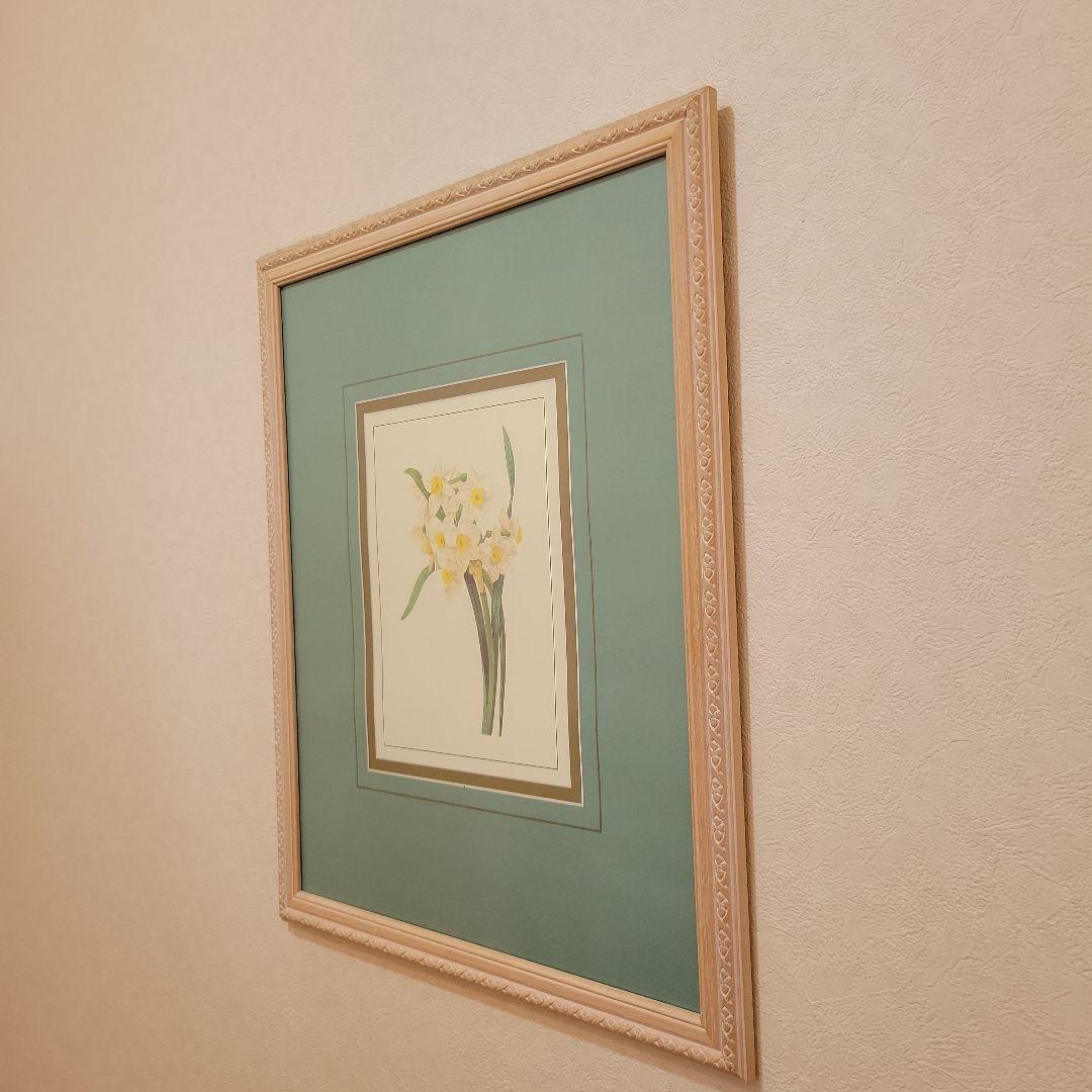 ◆絵 画 額縁 お花 ◆