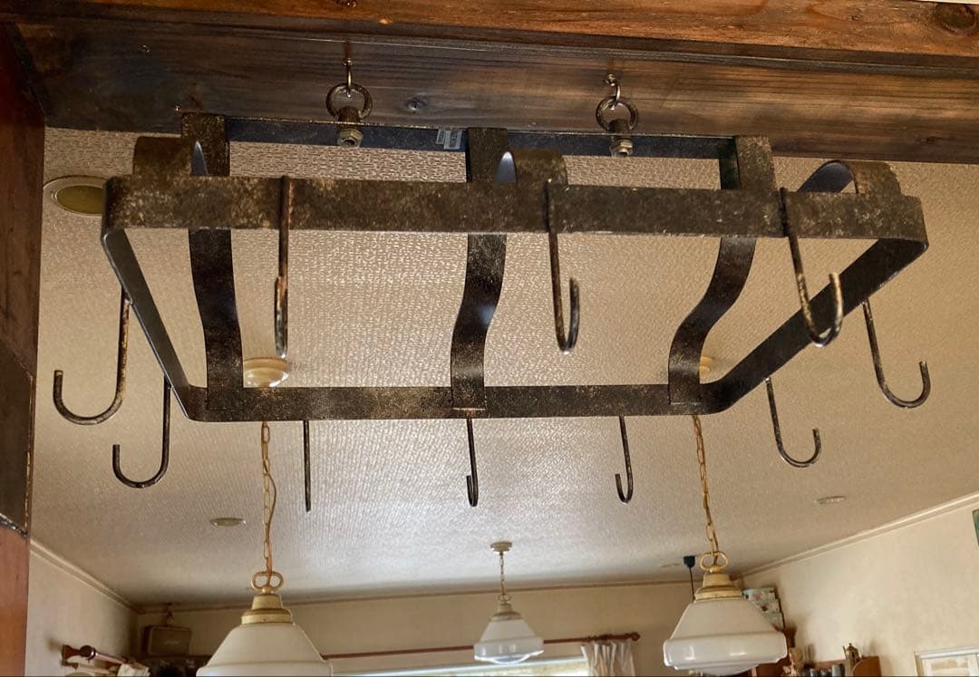 ハンギングハンガー アンティーク フック アイアン