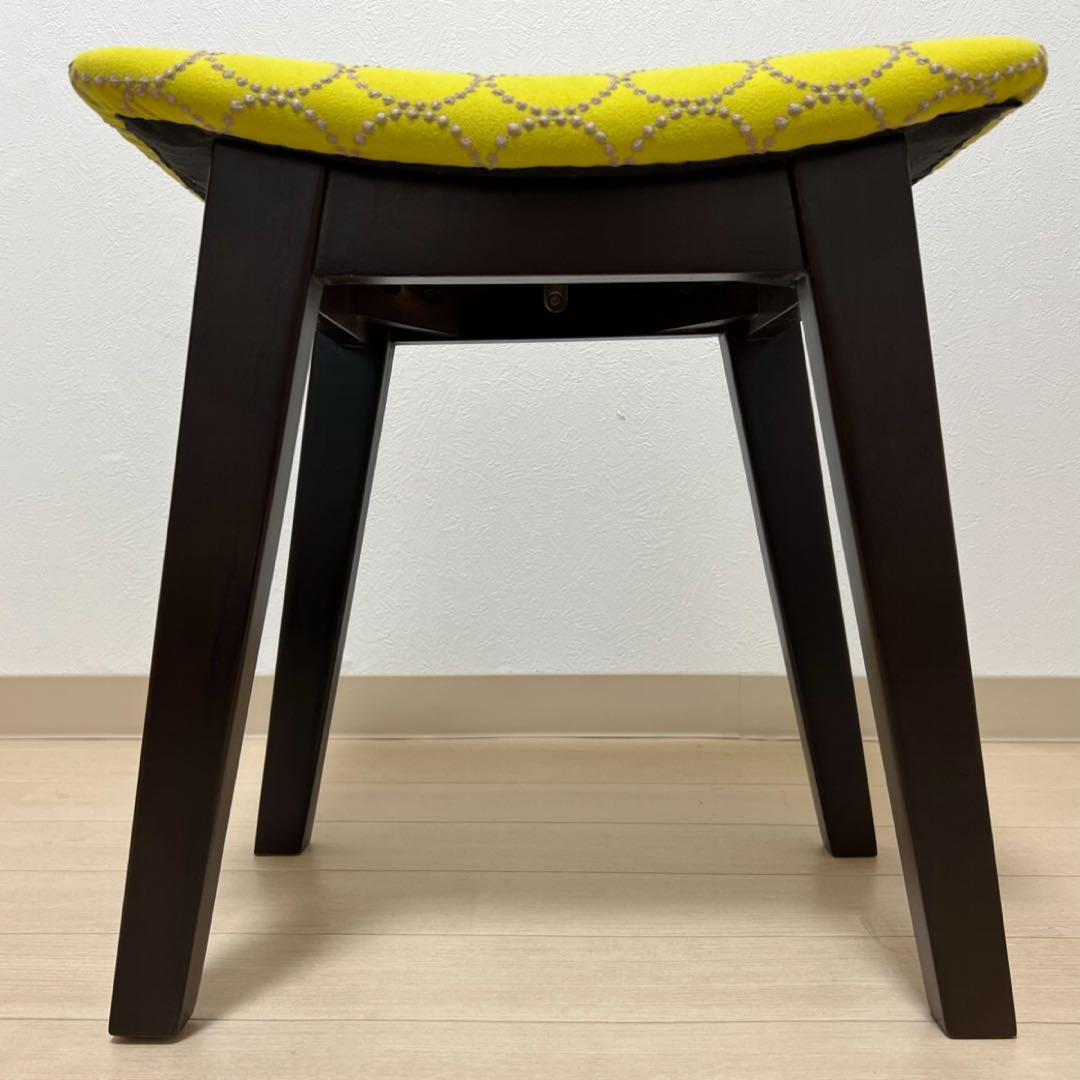 ミナペルホネン スツール タンバリン 太脚B 【イエロー/グレー】 チェア 椅子