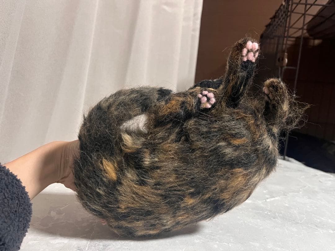 うちの子オーダー　羊毛フェルト　猫　オーダーページ　ぬいぐるみ　置物