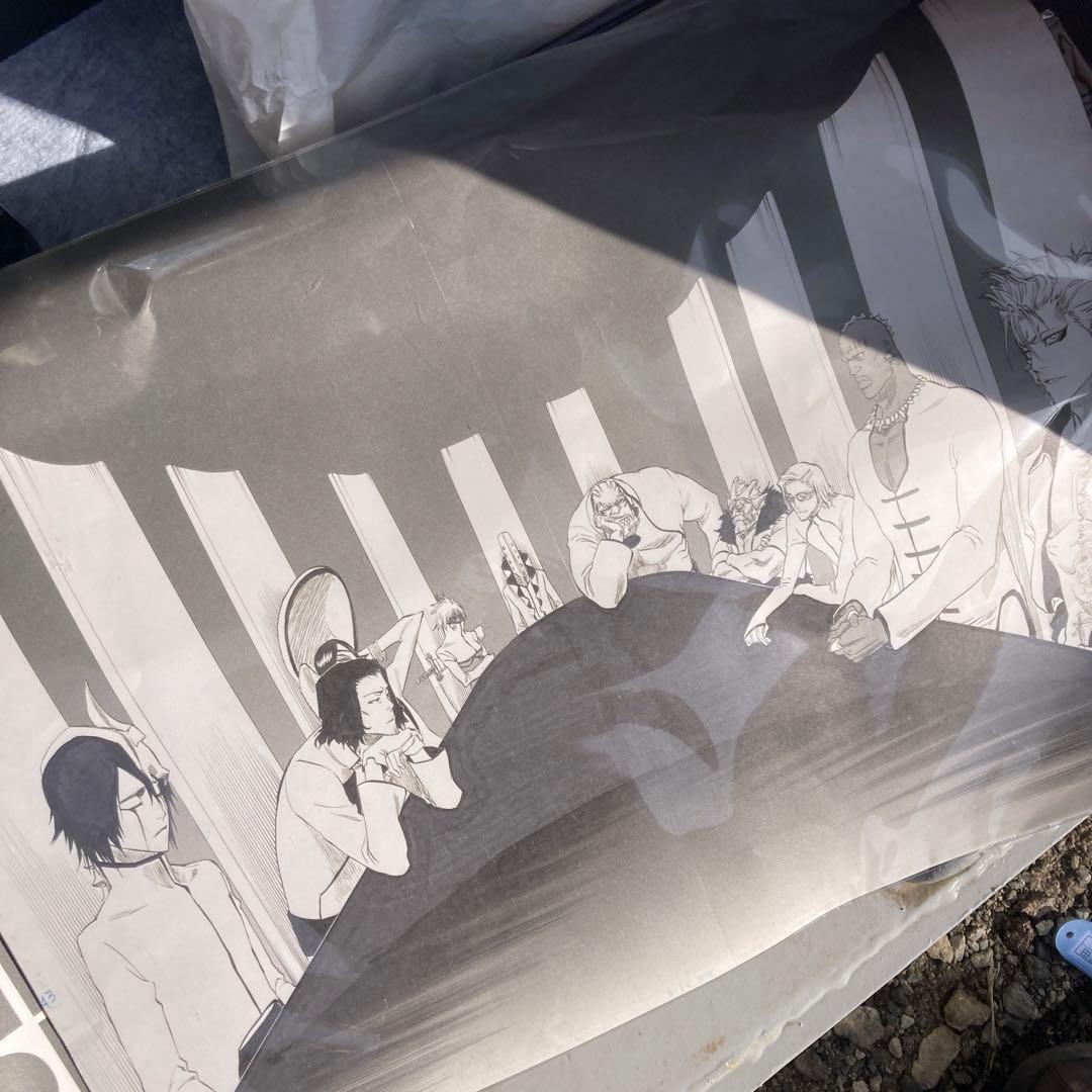 Bleach 原画展 複製原稿 B3Hサイズ 十刃＜エスパーダ＞集合絵 242