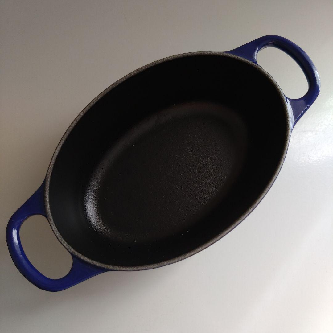 【レアカラー】ルクルーゼ ココット オーバル インディゴブルー