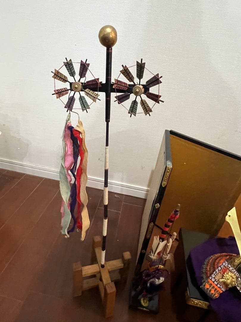 中古難あり　5月節句兜他飾り