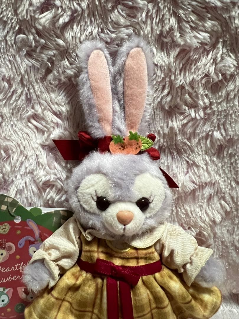 ハートフェルトストロベリーギフト ステラルー ぬいぐるみバッジ 新品