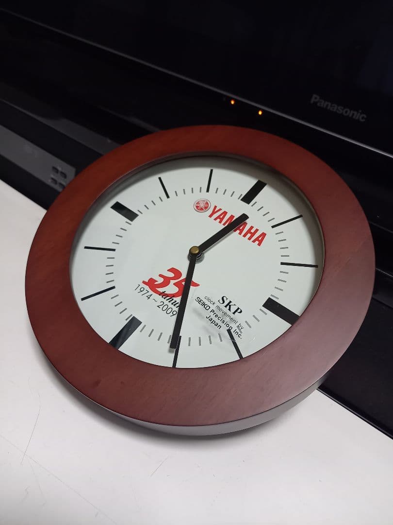 非売品　ヤマハ　ノベルティ　セイコー　プレシジョン　壁掛け時計