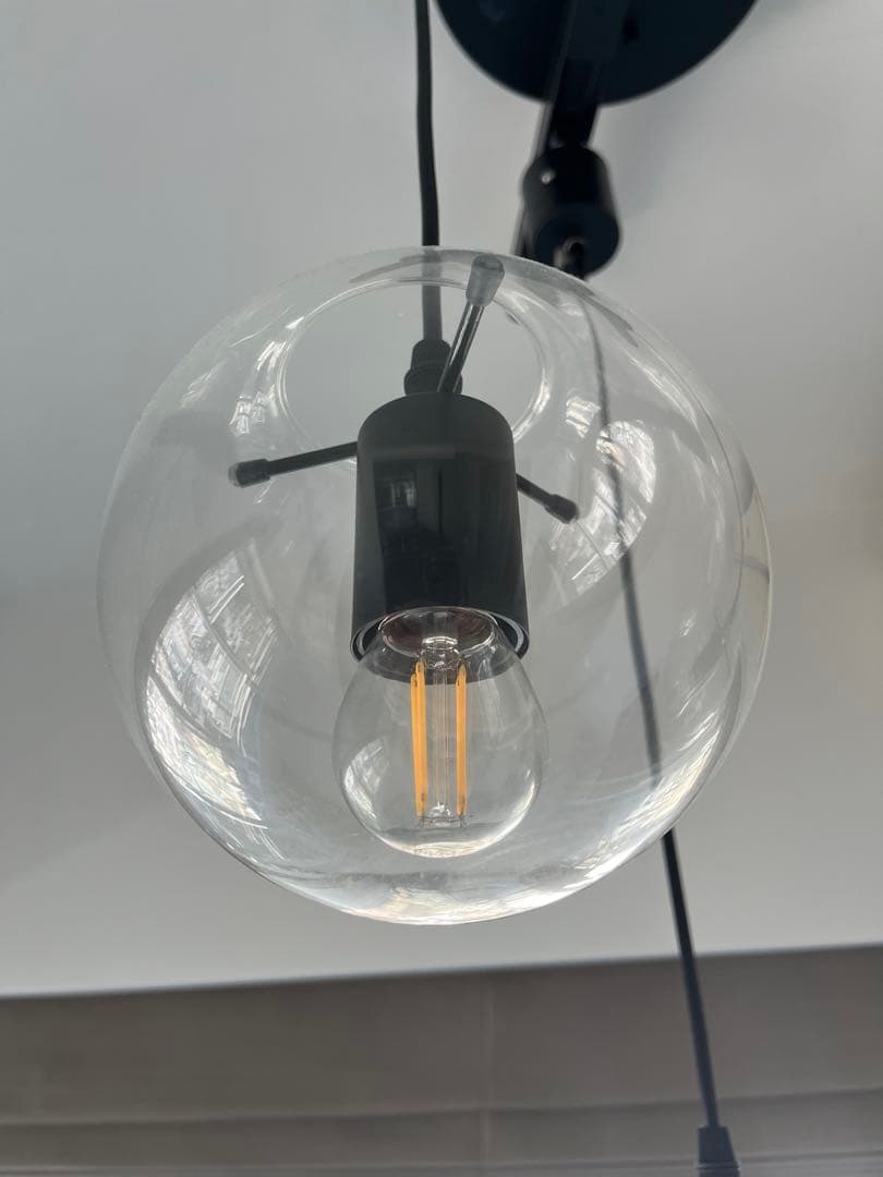 ペンダントライト3個セット三又ダクトレール工事不要コイズミ