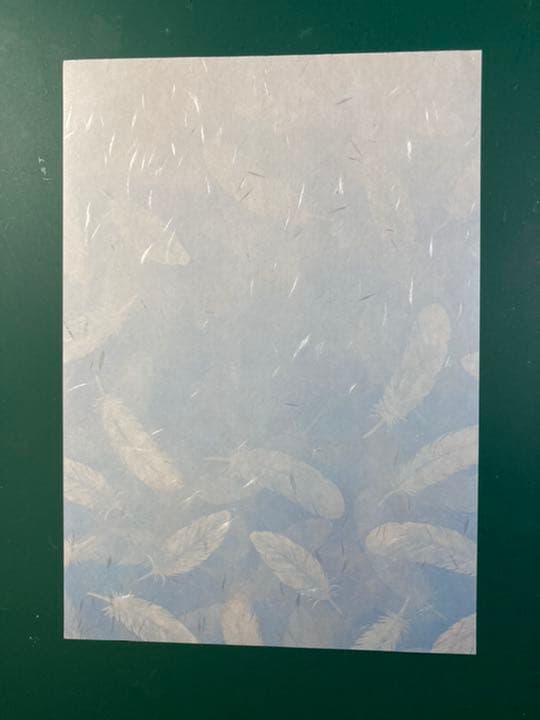 ☆ きれいな和紙 (伊予和紙) ( ⁎ᵕᴗᵕ⁎ )  ☆