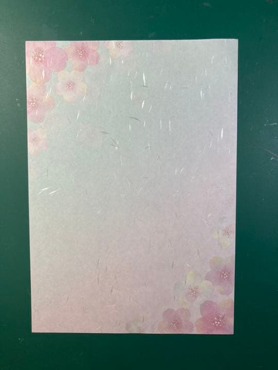 ☆ きれいな和紙 (伊予和紙) ( ⁎ᵕᴗᵕ⁎ )  ☆