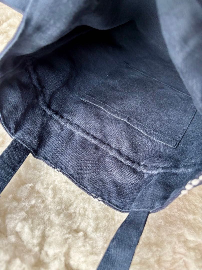 ミナペルホネン生地使用 ✳︎ tambourine 巾着バッグB