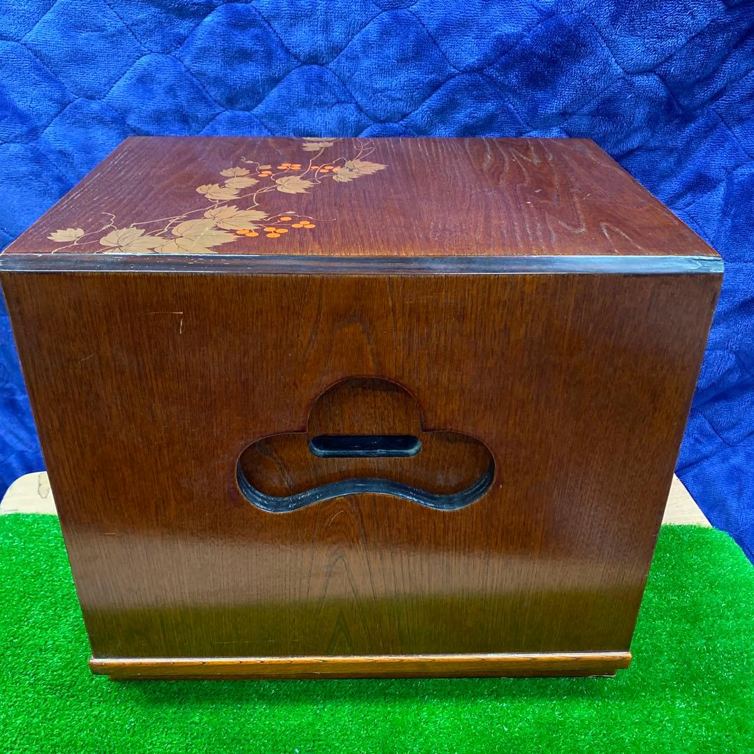 めもり　　　　　　　　　　アンティーク　木製　文机