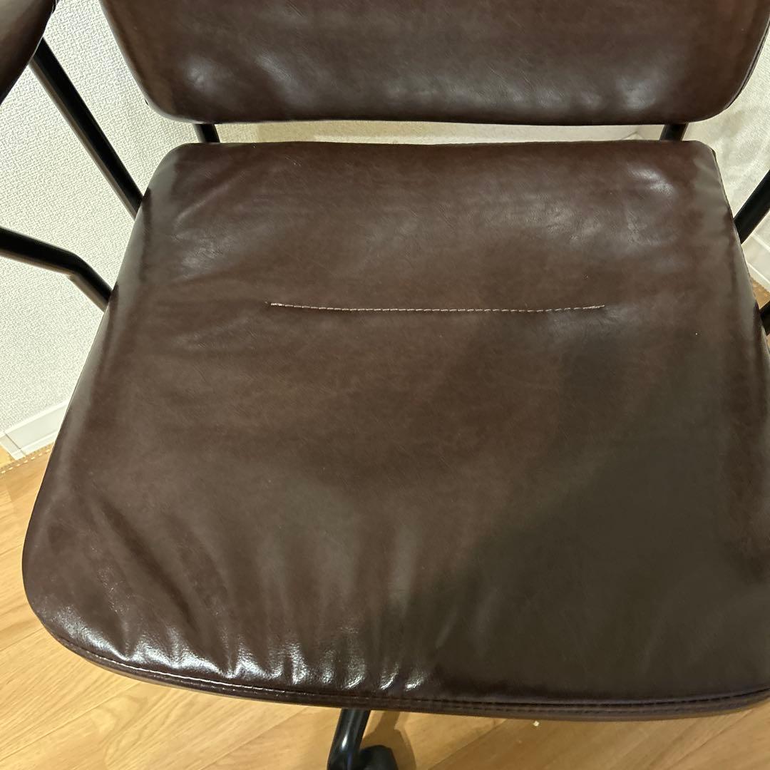 ニトリ ワークチェア Nシールド スモーク DH DBR - メルカリ