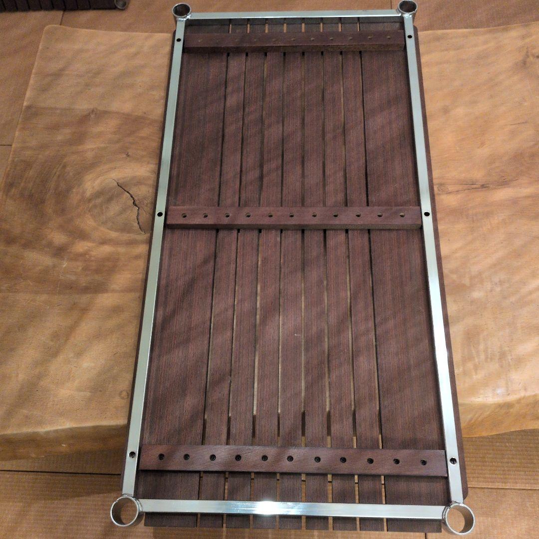 ホームエレクター　ブランチシェルフ　ダークブラウン2枚セット