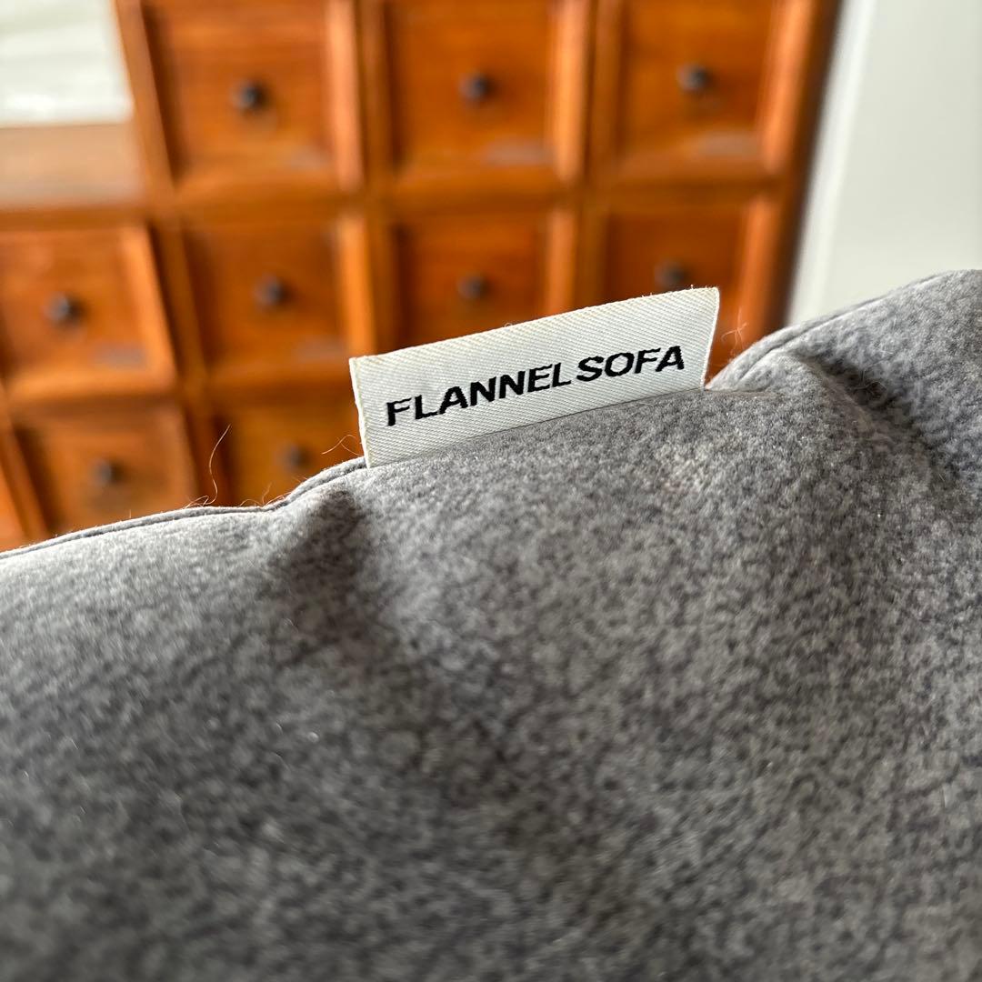 フランネルソファー クッション単体600×600 HZグレー - メルカリ