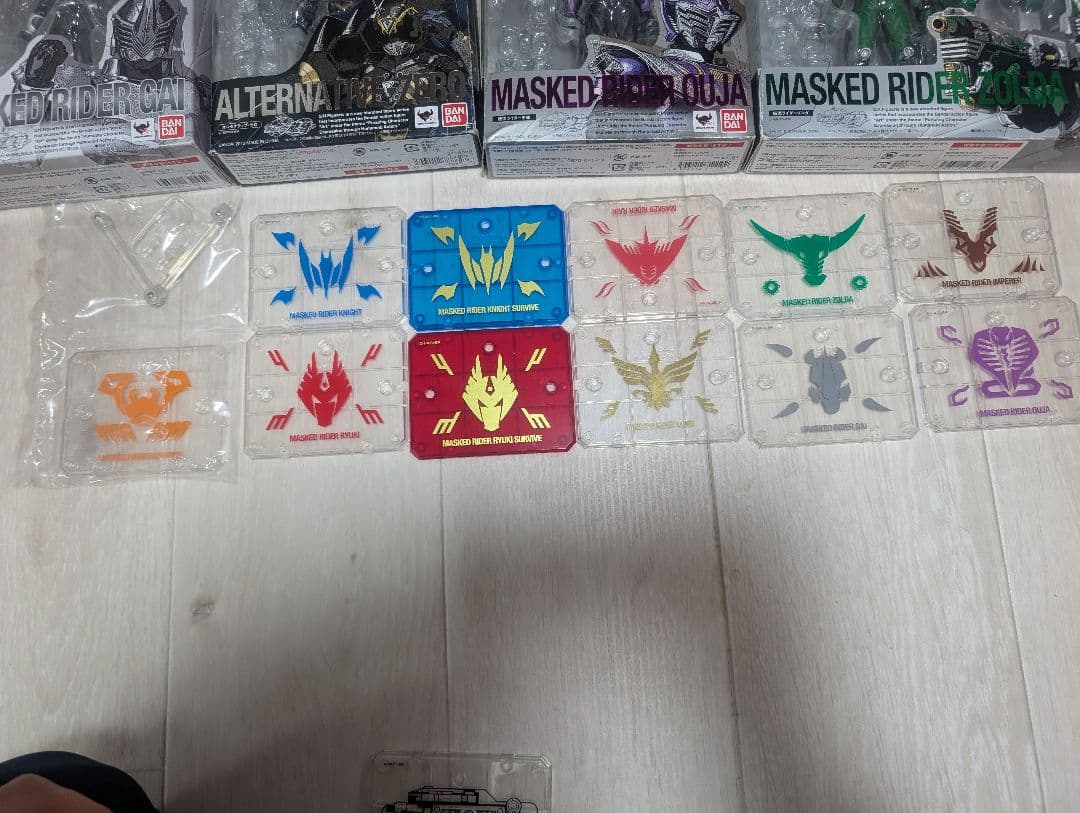 S.H.Figuarts 仮面ライダー龍騎 16体セット (1部ジャンク品あり)