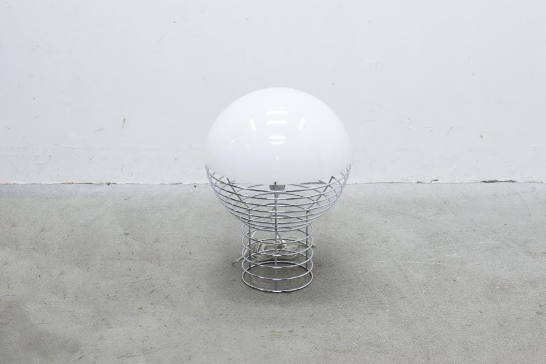 未使用 正規品 ヴェルナー パントン ワイヤーランプ ホワイト 北欧 照明 白