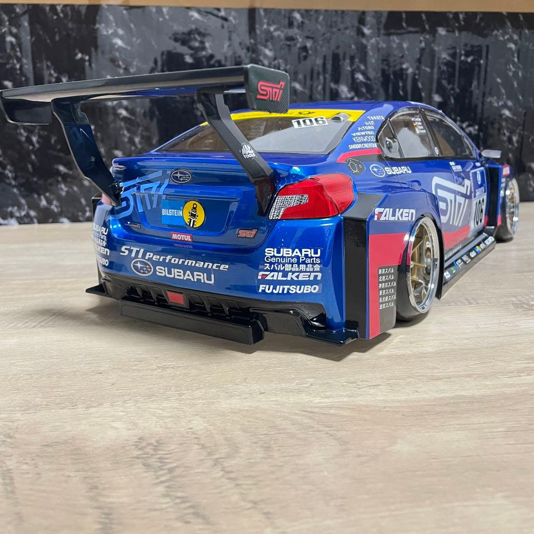 タミヤ スバル wrx 1/10 ラジコンボディー rc スペアボディ - メルカリ
