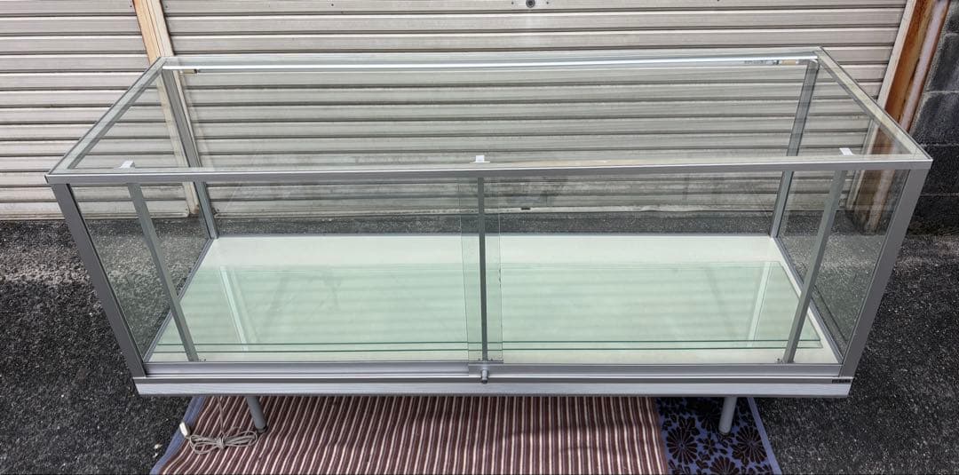 【美品】レトロなショーケース 大型 照明付き