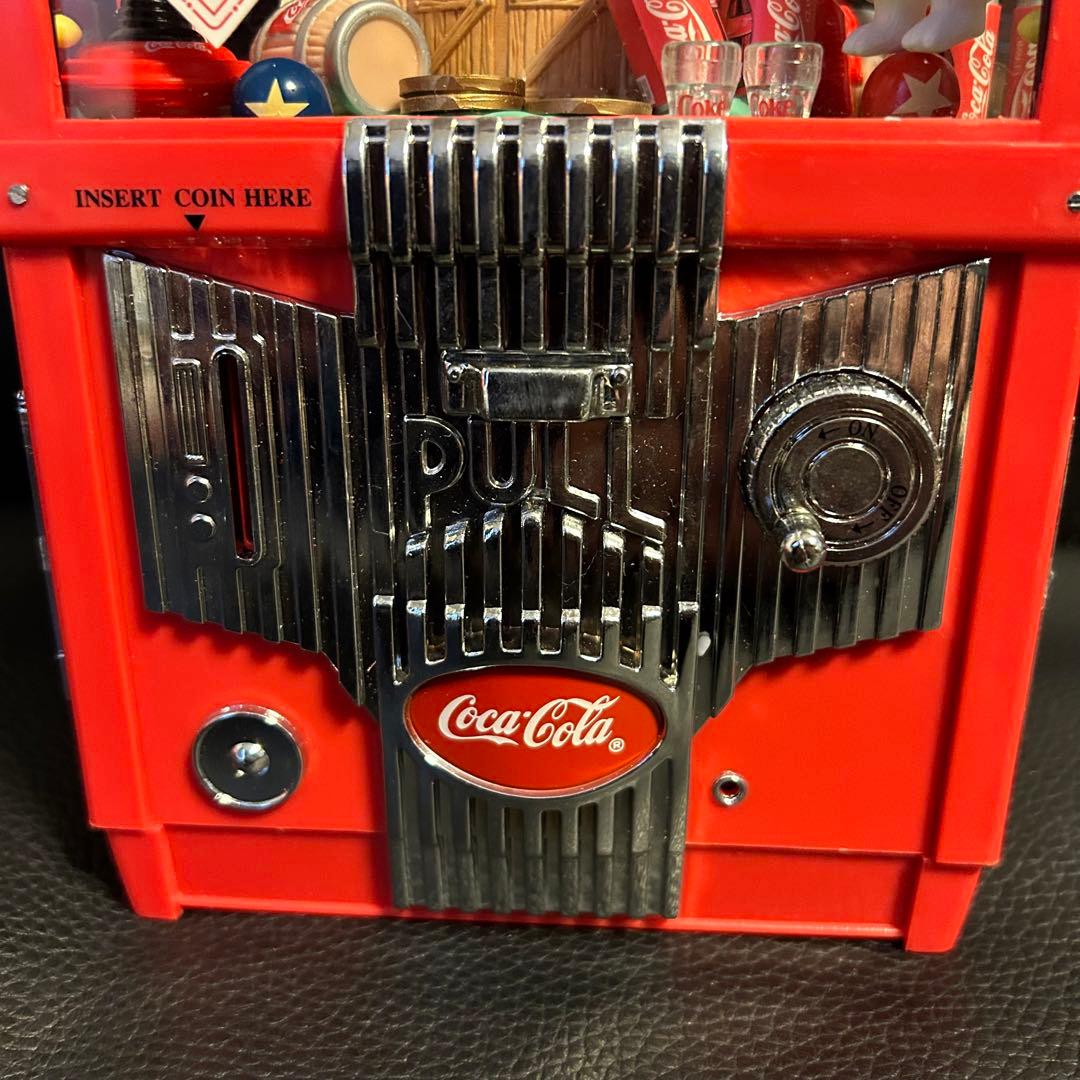 ★コカコーラ クレーンゲーム型オルゴール 貯金箱 エネスコエネスコ★ビンテージ
