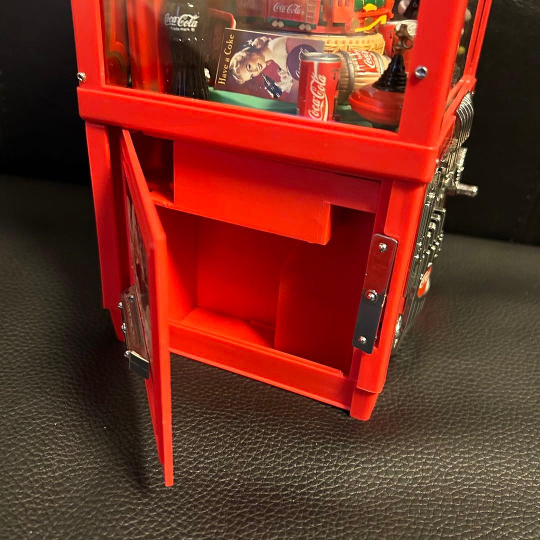 ★コカコーラ クレーンゲーム型オルゴール 貯金箱 エネスコエネスコ★ビンテージ