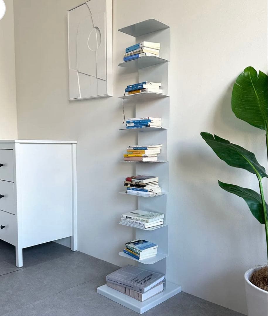 territory ブックタワーシェルフ　ホワイト