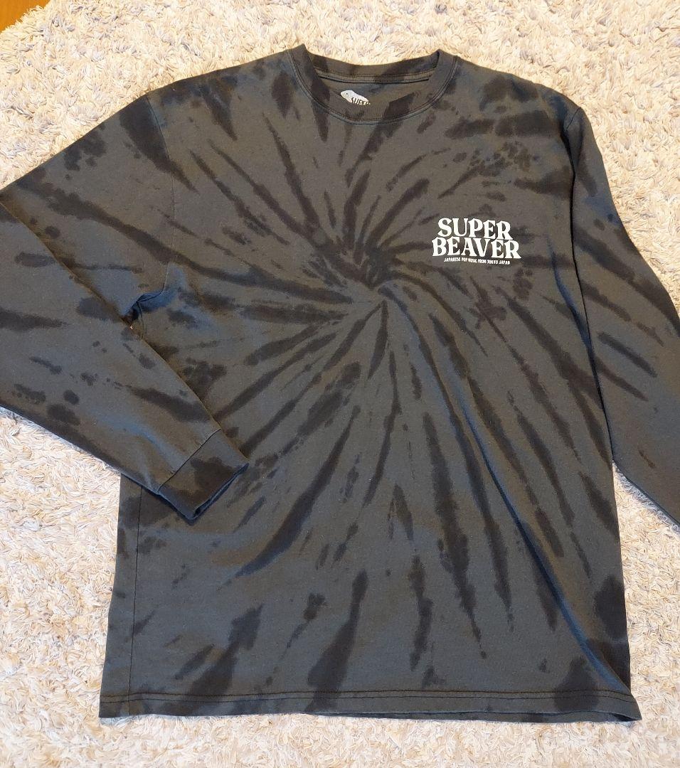 SUPER BEAVER☆スーパービーバー☆タイダイロンT☆ブラック☆M