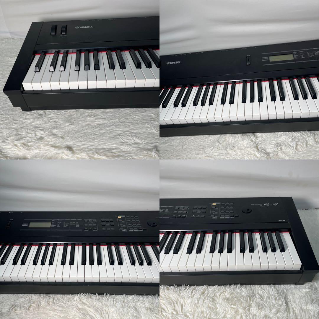 美品】YAMAHA S08 シンセサイザー 純正ケース&電源付き