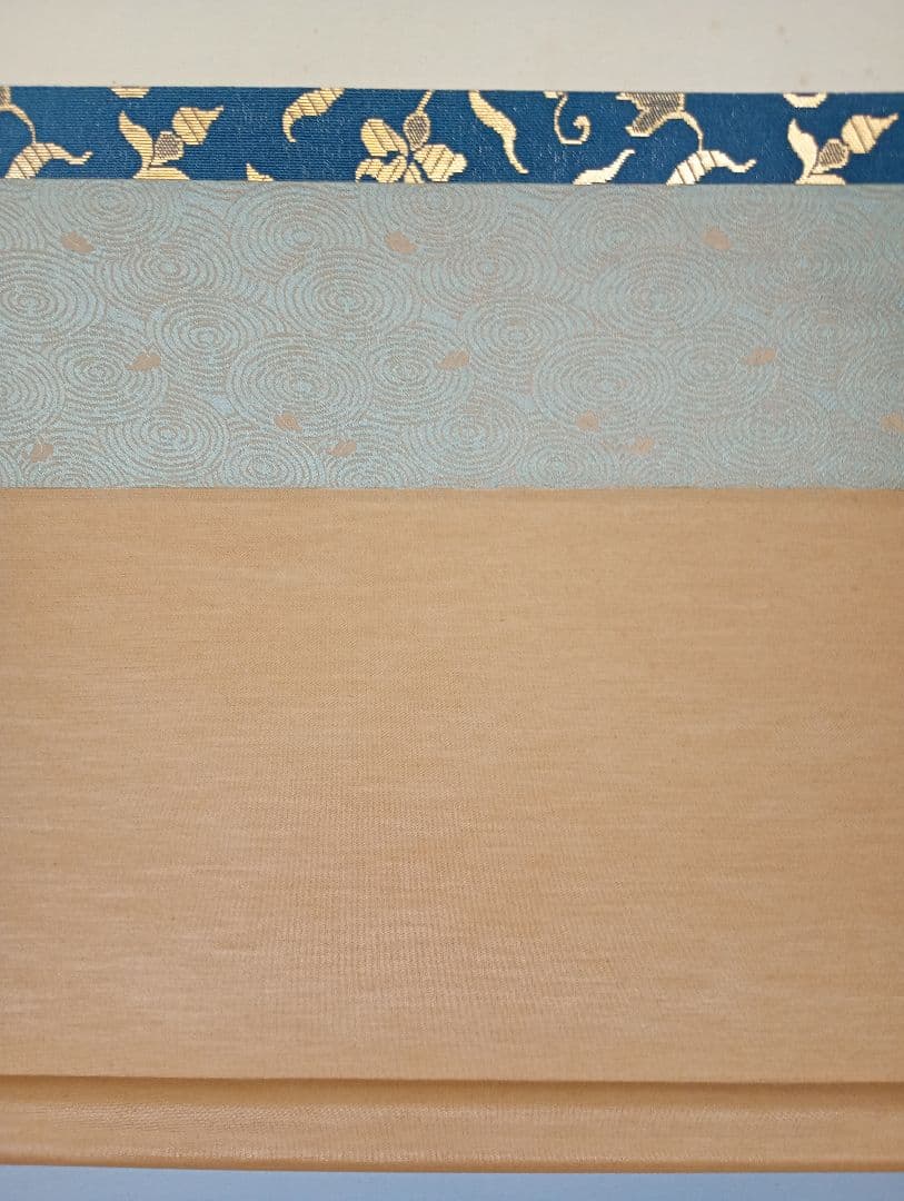 茶道具】東福寺 西部文浄和尚筆 目高画賛『朝見雲泛泛 夕聞水潺潺』軸