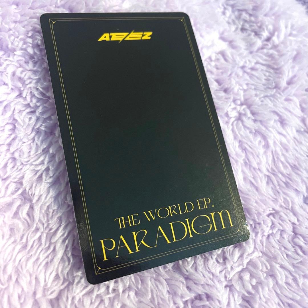 ATEEZ マッジュ トレカ 2枚セット ホンジュン ソンファ paradigm