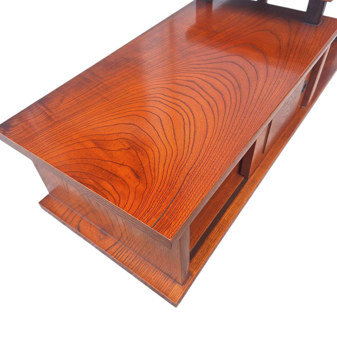 昭和レトロ 床の間飾り棚 テレビ台 和モダン ローボード